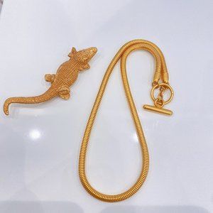 Gold Plated Unisex necklace